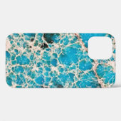 Gemstoneシリーズ – スタイリッシュターコイズロードマップケース – M Case-Mate iPhoneケース (裏面 (横))