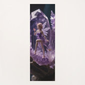Gemstone Jewel Amethyst Fairy  ヨガマット (正面)