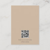 Gemstone Jewelry Display Card 名刺 (裏面)