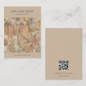 Gemstone Jewelry Display Card 名刺 (正面/裏面)