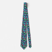 Gemstone Neck Tie | Jewel Tone Colors ネクタイ (正面)