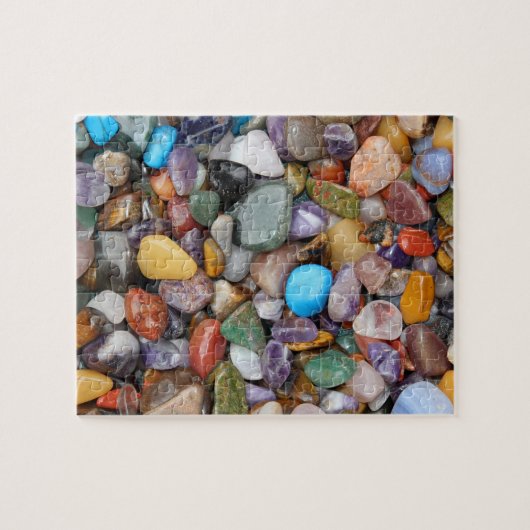 Gemstone Pebbles 8" x 10インチパズル、110ピース ジグソーパズル (横)