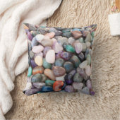 Gemstones Crystals Pebbles クッション (ブランケット)
