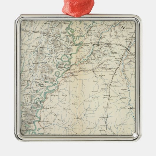 GENの地図XX メタルオーナメント (正面)