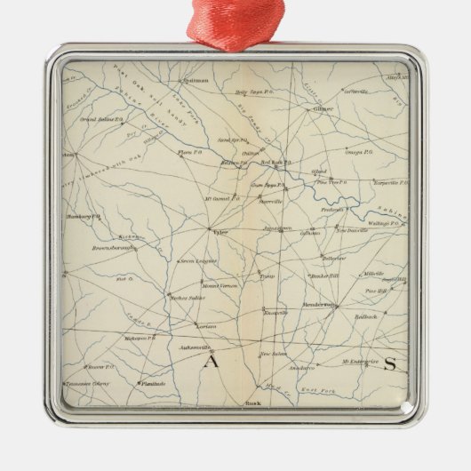 GENの地図XXIII メタルオーナメント (正面)