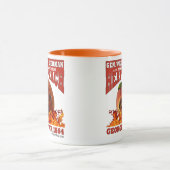 GENシャーマン「熱モモ」旅行1864のマグ マグカップ (中央)