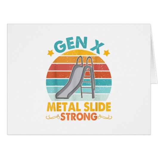 Gen おもしろい X Generation Iimm Gen X MetalスライドA (正面横)