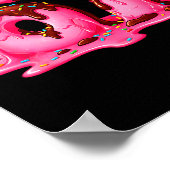 Gen Alpha Slang Kids 67 Ice Cream Drip Six Seven ポスター (角)