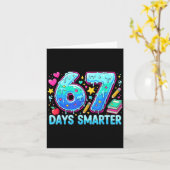 Gen Alpha Slang Kids 67 Teacher Students 67 Days S カード (黄色い花)