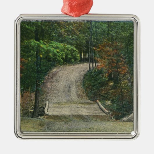 GEN Burgoyneの最後の橋のレプリカ メタルオーナメント (正面)