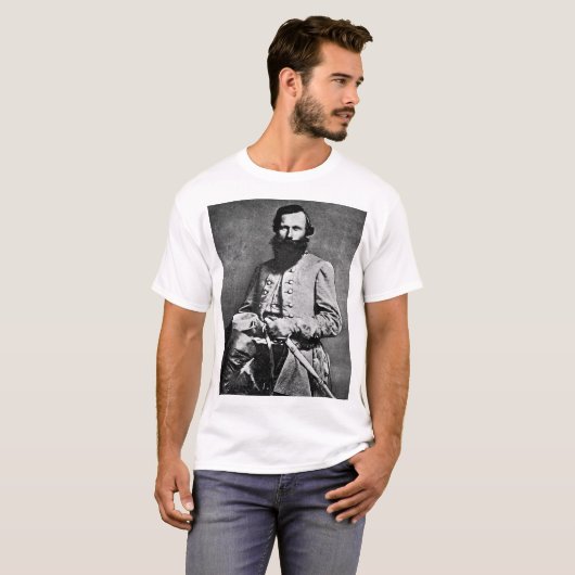 Gen. "Jeb" Stuart_Warのイメージ Tシャツ (正面フル)