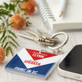 Gen Mike Flynn Speaker of the House Panic in DC キーホルダー