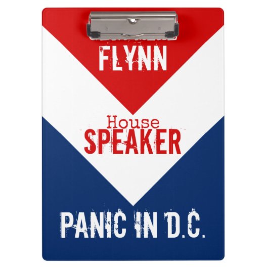 Gen Mike Flynn Speaker of the House Panic in DC クリップボード (正面)