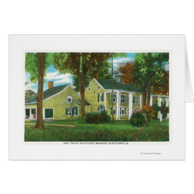 Gen Philip Schuyler's Mansionの外観ビュー (正面横)