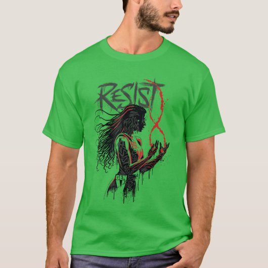 Gen V Resist Silhouette Marie IllustrationV Show f Tシャツ (正面)