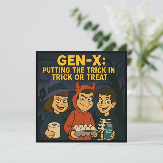 Gen-Xキッズ：いたずら師 招待状 (スタンド正面)