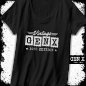 Gen X世代Gen Xer 1965生まれ Gen X誕生日 Tシャツ