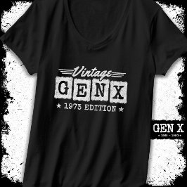 Gen X世代Gen Xer 1973生まれ Gen X誕生日 Tシャツ