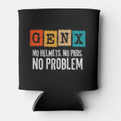 Gen X世代X問題なしGen Xer世代おもしろいX 缶クーラー (正面)