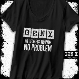 Gen X世代X問題なしGen Xer世代おもしろいX Tシャツ