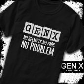 Gen X世代X問題なしGen Xer世代おもしろいX Tシャツ