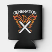 Gen X世代Xerフェニックス鳥世代X 缶クーラー (裏面)