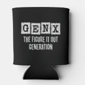 Gen X姿It Out Generation X Gen Xer おもしろい 缶クーラー (裏面)