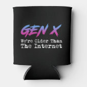 Gen X – インターネットより古い 缶クーラー (正面)