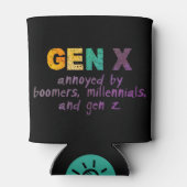 Gen X – 全員に悩まされる 缶クーラー (裏面)