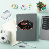Gen X – 私たちじゃない、あなたのしるし シール (iPadカバー)