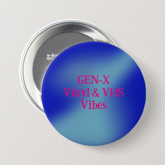 GEN-X 缶バッジ (正面&裏面)