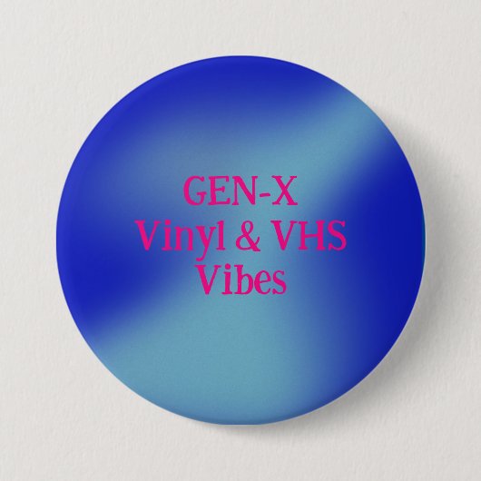 GEN-X 缶バッジ (正面)
