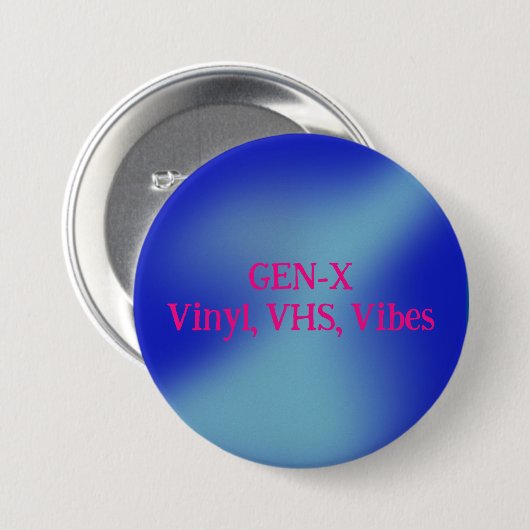 GEN-X 缶バッジ (正面&裏面)