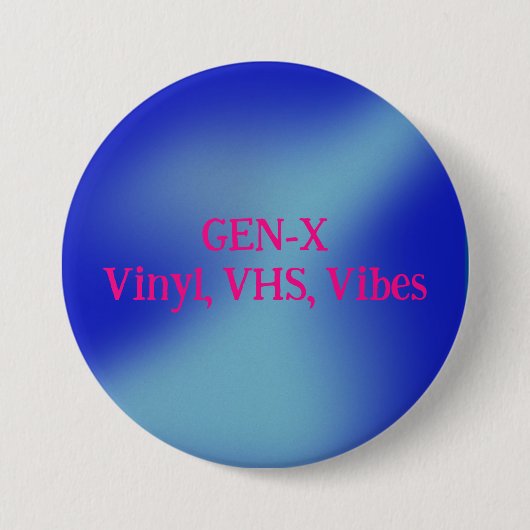 GEN-X 缶バッジ (正面)