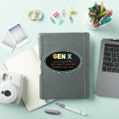 Gen X：親はまだ私たちがどこにいるか分からない シール (iPadカバー)