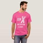 Gen X 1967版世代ペンシルバニア生まれ Tシャツ (正面フル)