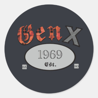 Gen X 1969 ラウンドシール