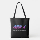 Gen X - FAFO世代 トートバッグ (裏面)