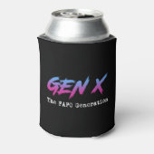 Gen X - FAFO世代 缶クーラー (缶裏面)