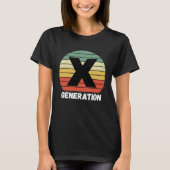 Gen x Generation x ~ 1964 1980 Tシャツ (正面)