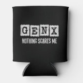 Gen X Nothingが私の世代X Gen Xer おもしろい 缶クーラー (正面)