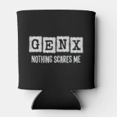 Gen X Nothingが私の世代X Gen Xer おもしろい 缶クーラー (裏面)