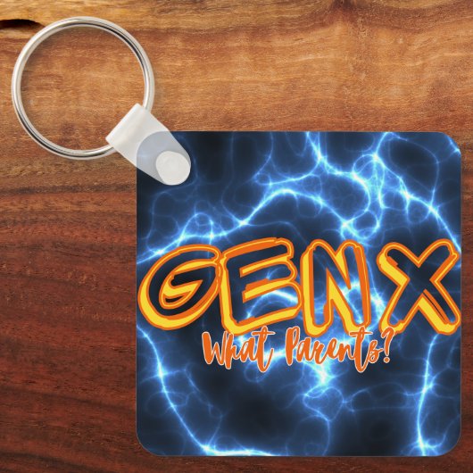 Gen X Pride Keychain キーホルダー (正面)