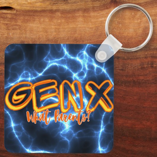 Gen X Pride Keychain キーホルダー (裏面)