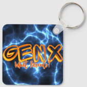 Gen X Pride Keychain キーホルダー (裏面)
