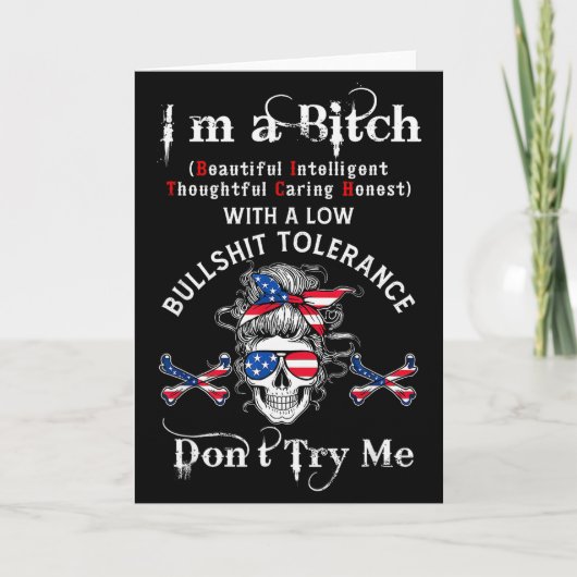 Gen X Skeleton I’m A Beautiful Intelligent Skeleto カード (正面)