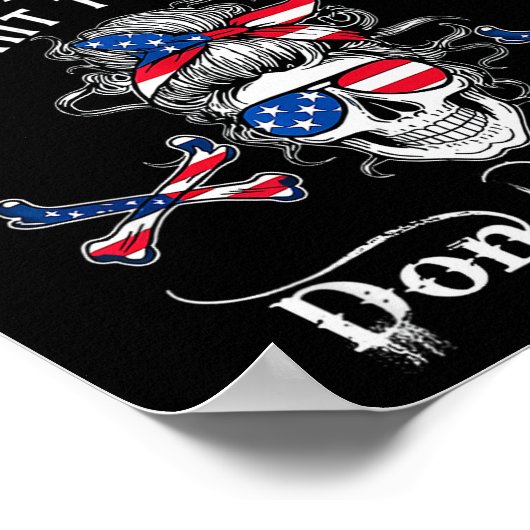 Gen X Skeleton I’m A Beautiful Intelligent Skeleto ポスター (角)