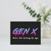 Gen X - Still Not Acting My Age ポストカード (スタンド正面)