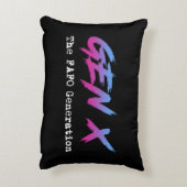 Gen X - The FAFO Generation アクセントクッション (裏面(縦))
