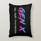 Gen X - The FAFO Generation アクセントクッション (正面(垂直))